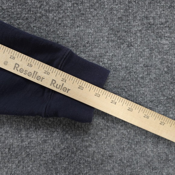 Teton Gravity Research Hoodie Mens Large Blue Mountain Graphic Pullover Fleece - Picture 11 of 11